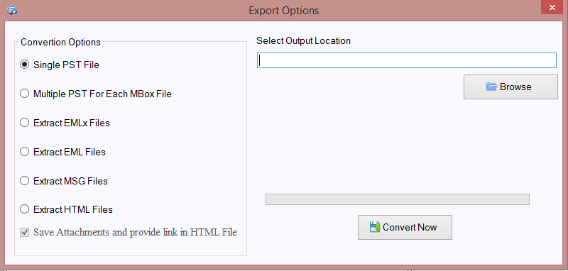 Exporting MBOX Multiple