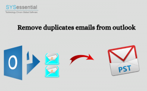 how to delete duplicates in outlook