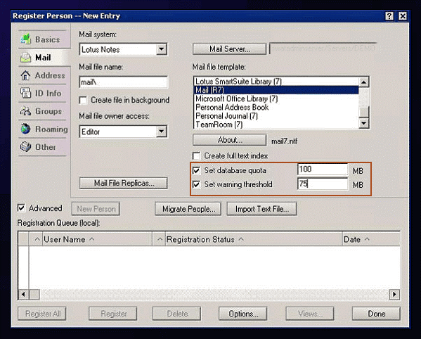 Reduce Notes Database file Size